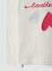 Wei&szlig;es Regular-Fit-T-Shirt aus Stretch-Baumwolle mit gestickten Herzen_2