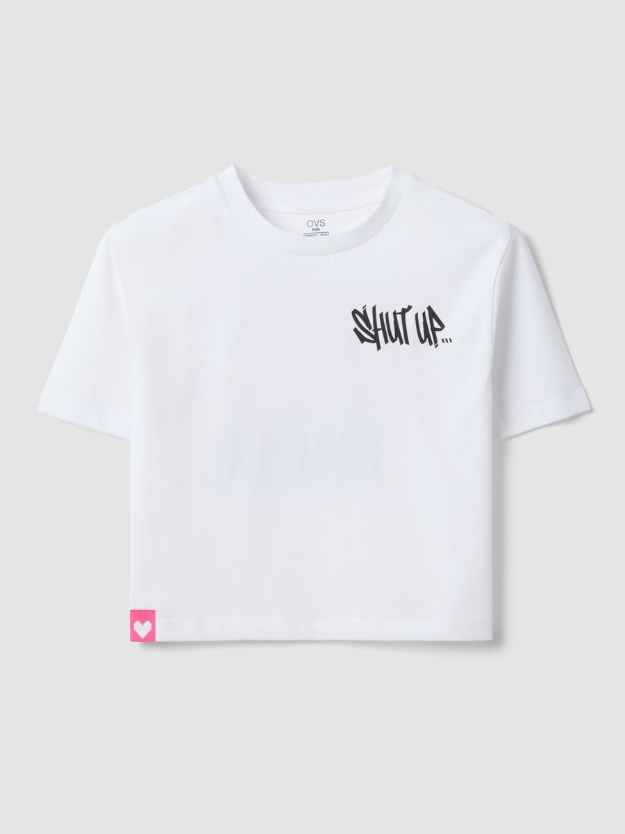 White short-sleeve pure cotton T-shirt_3