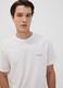 T-shirt bianca in puro cotone jersey con stampa grafica regular fit_2