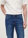 Blue stretch cotton comfort-fit jeans_2