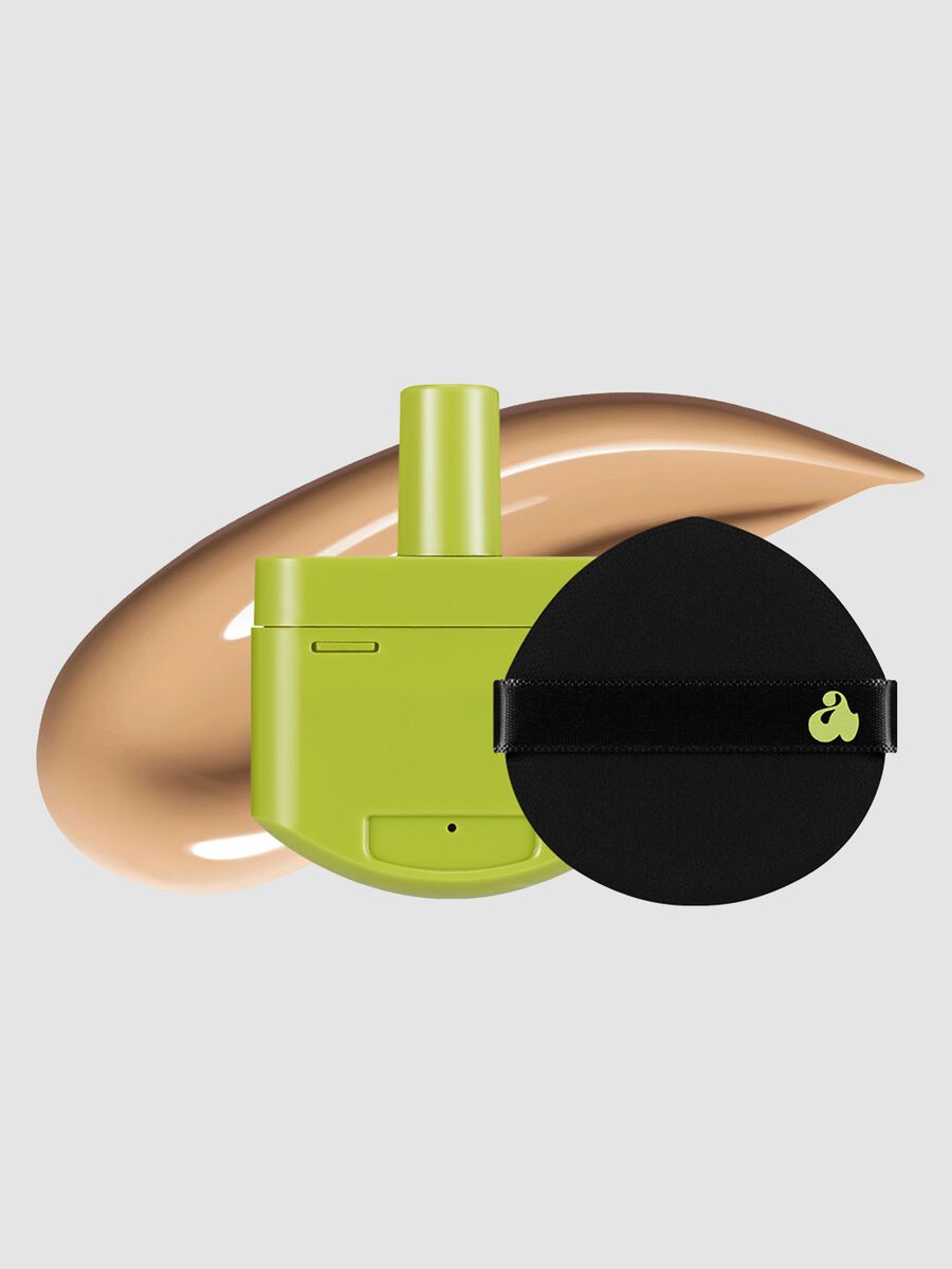 SATIN WEAR HEALTHY-GREEN CUSHION RE-FEEL 23N NUDE BEACH &ndash; Korean make-up_0