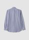 Blue cotton oxford checked shirt, regular fit_6