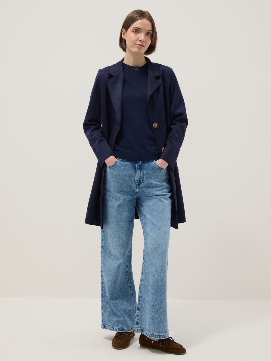 Light blue jacket regular fit with large pockets_2