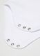 Tripack de Bodies Blancs pour B&eacute;b&eacute; en Pur Coton Bio_3