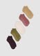 5er-Pack Socken aus Bio-Stretch-Baumwolle mit Glitzer_0
