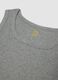 Grey regular fit cotton tank top_1