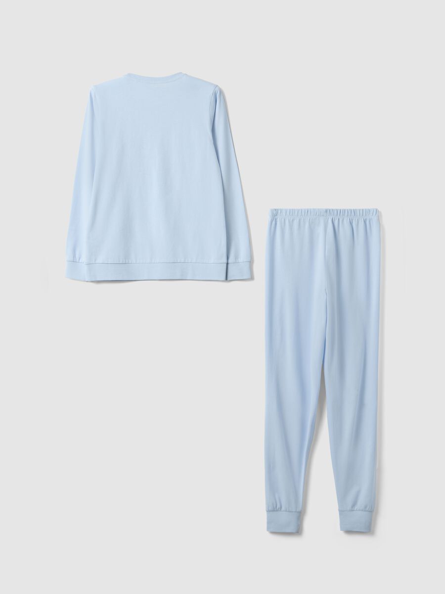 Blue Organic Cotton Pyjamas_1