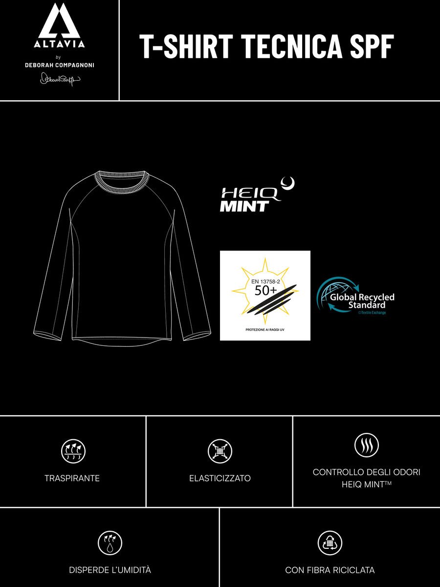 Technical T-shirt SPF ALTAVIA WITH DEBORAH COMPAGNONI_8