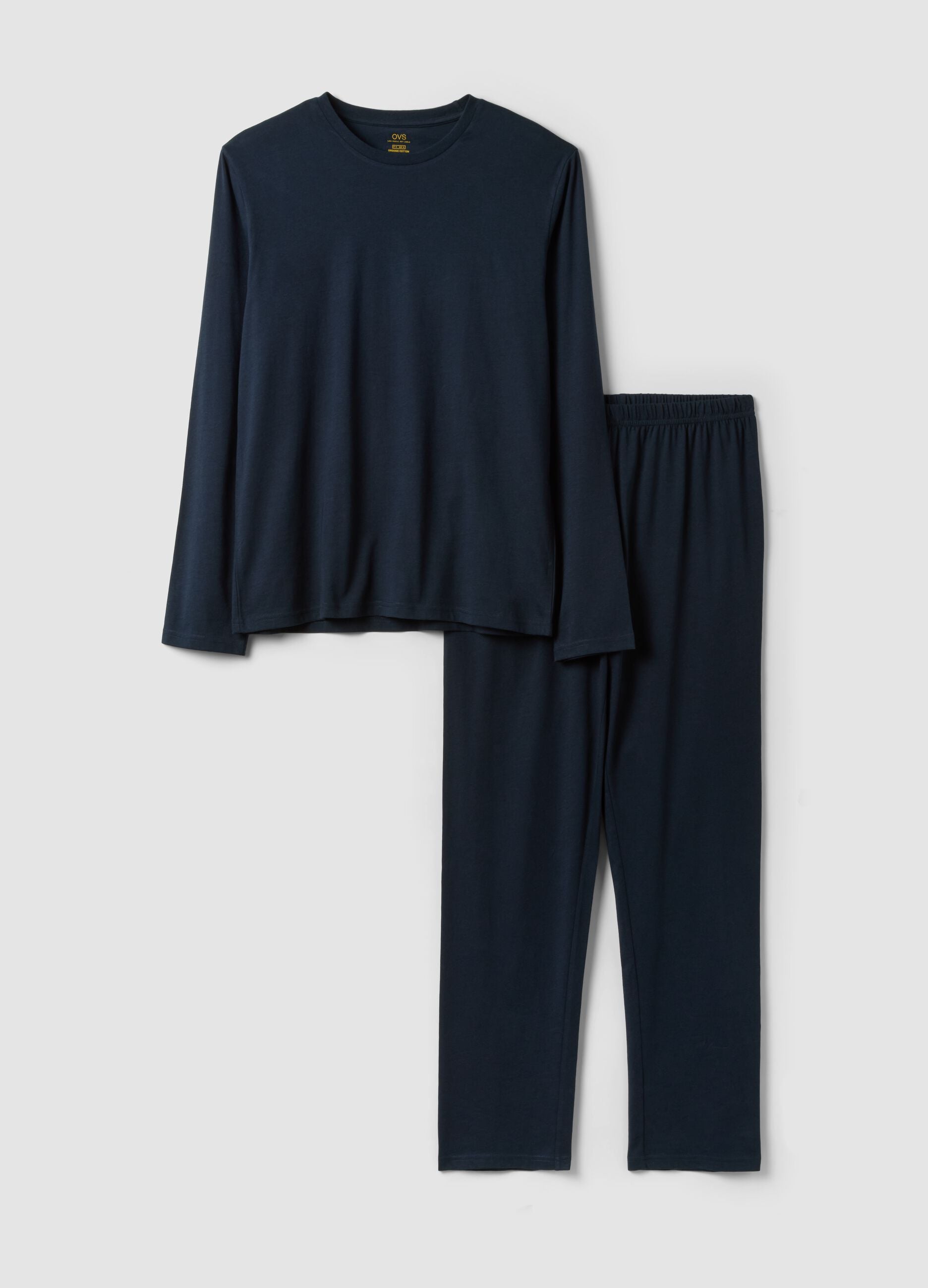 Blue organic cotton pyjamas