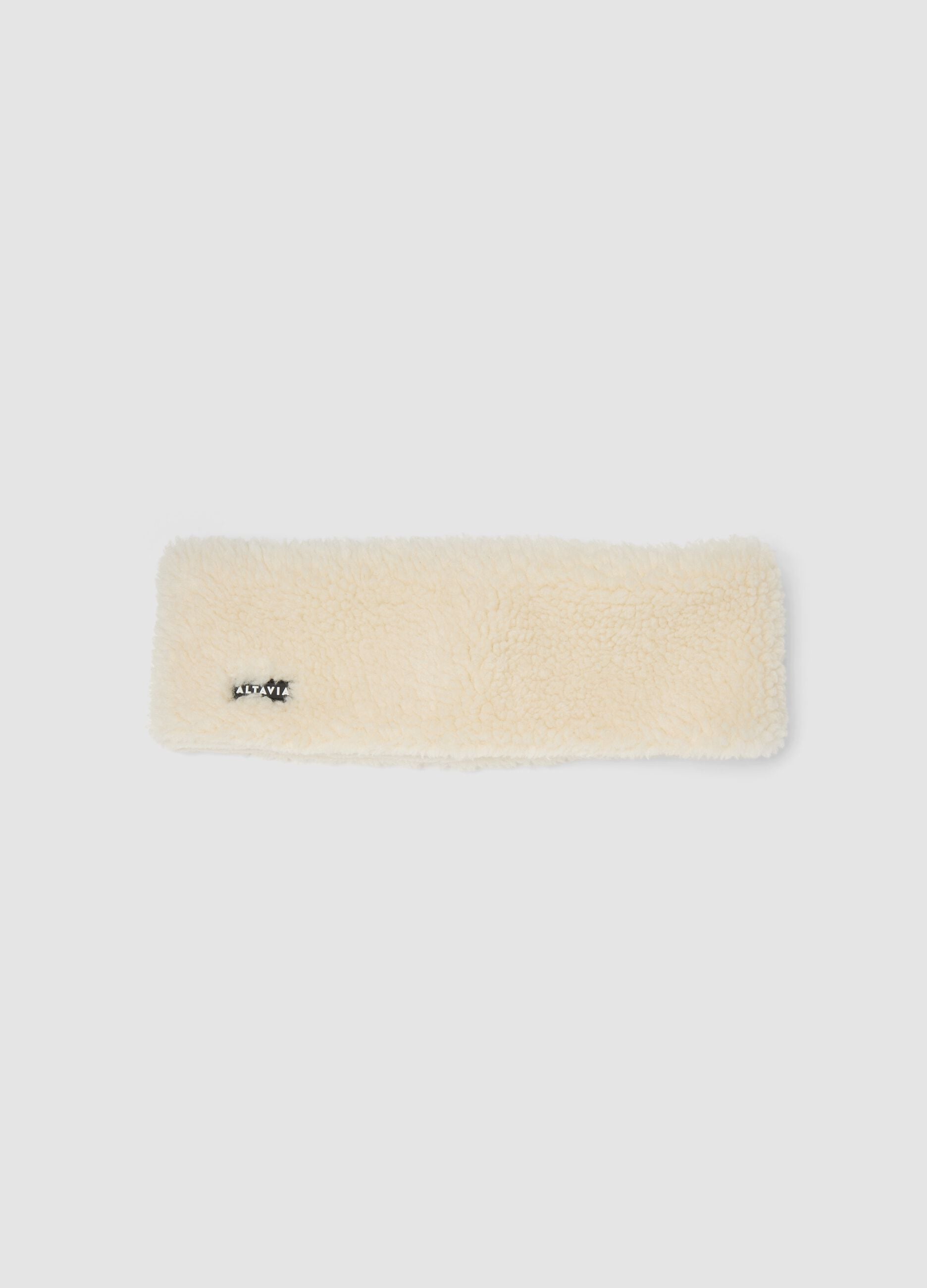 Fita para a cabe&ccedil;a com efeito peluche ALTAVIA WITH DEBORAH COMPAGNONI