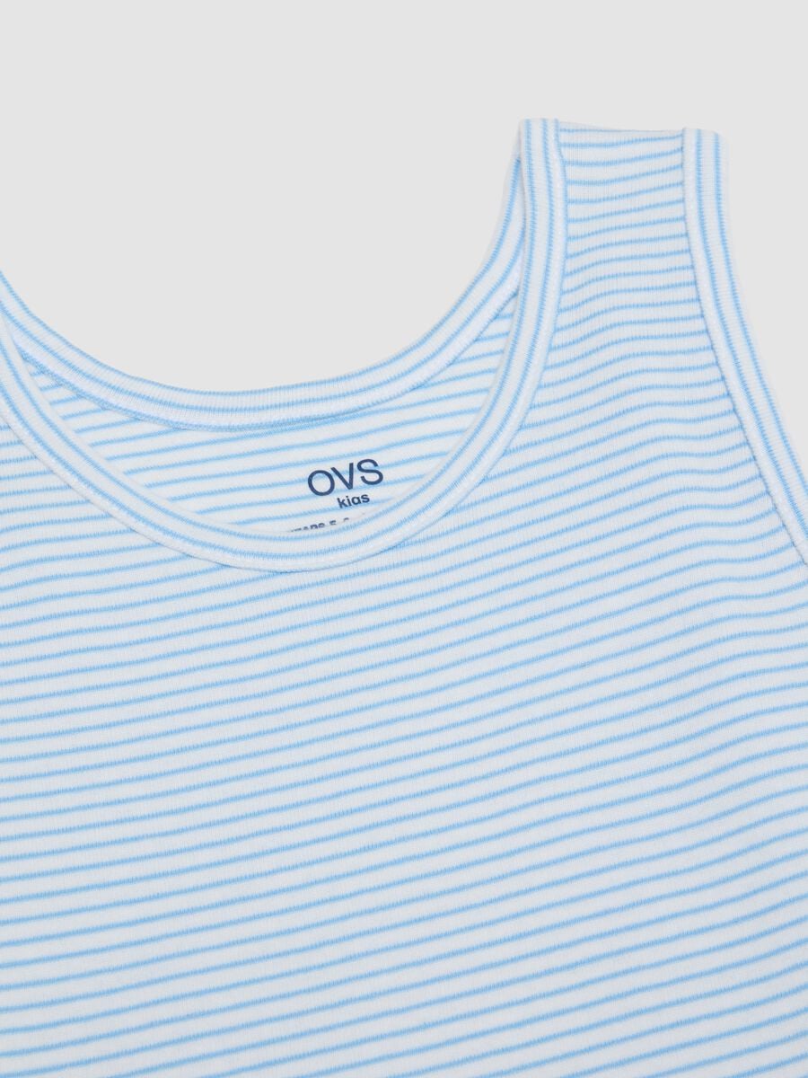 2-pack of blue organic cotton regular-fit vest tops for kids_3