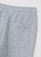 Kids grey cotton jogger trousers regular fit_3
