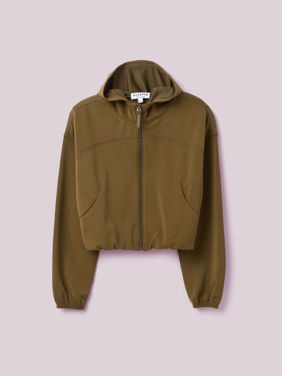 ALTAVIA STUDIO Hooded Full-Zip Crop_4