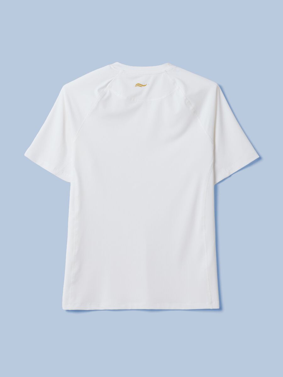 White ALTAVIA SAILING stretch T-shirt_5