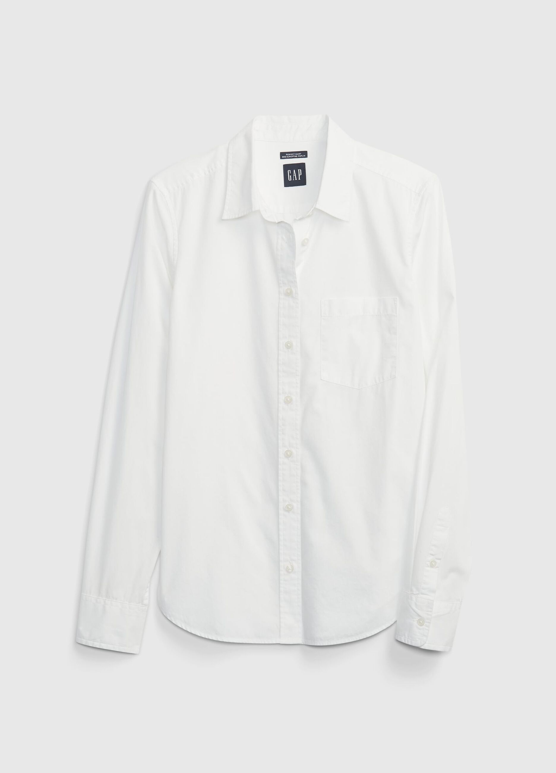 Cotton shirt with pocket