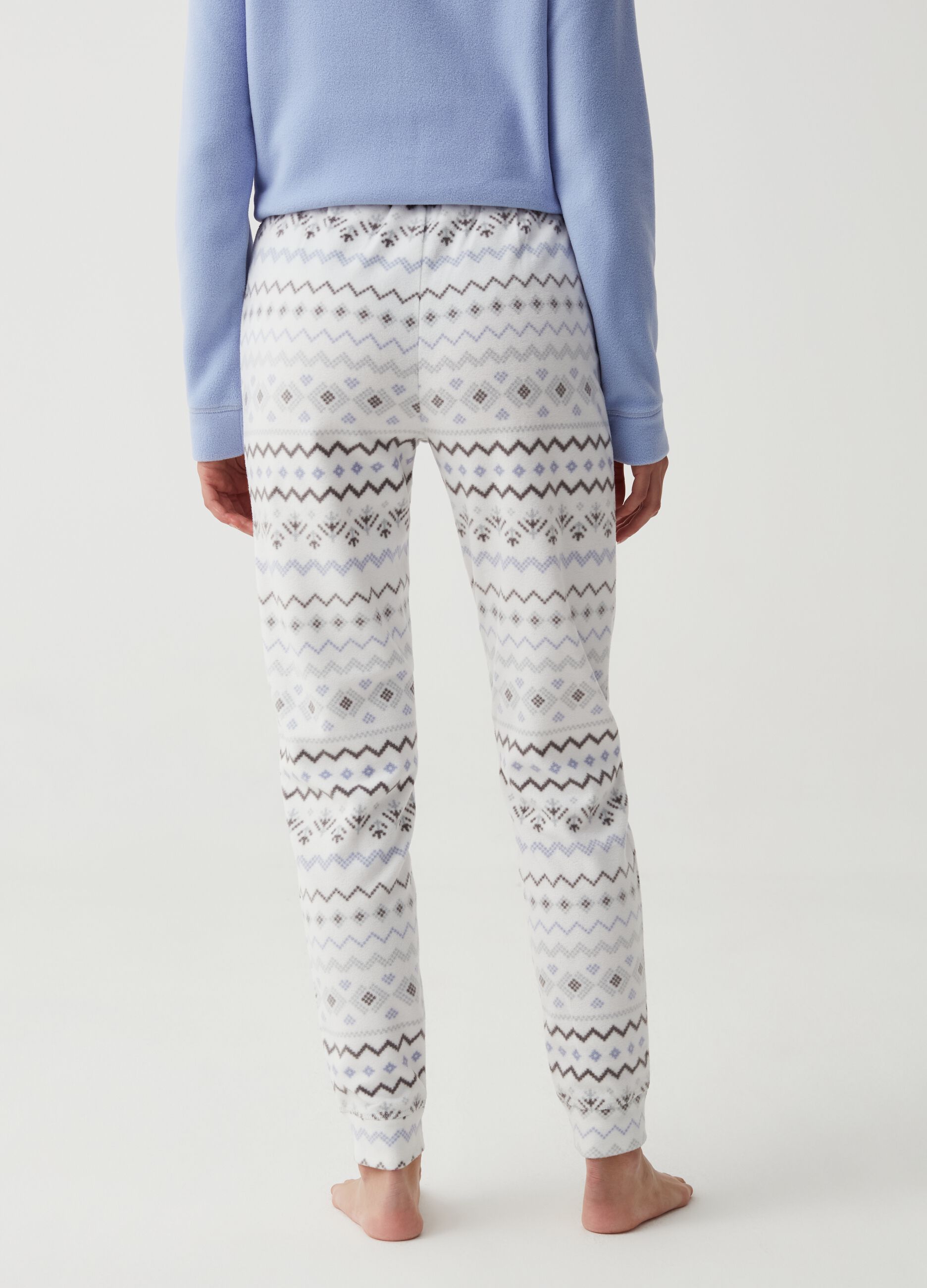 Pantalón pijama con estampado noruego