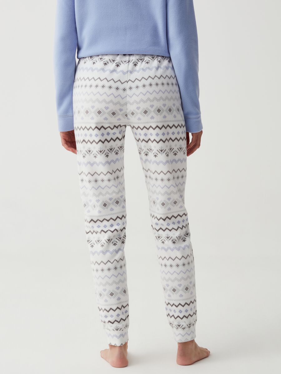 Full-length pyjama bottoms with Norwegian design_2