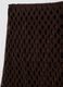 Brown cotton-blend crochet skirt_5