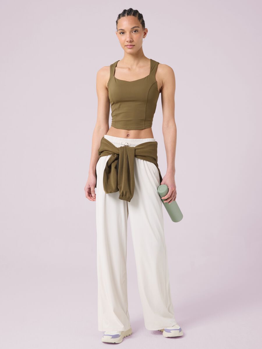 ALTAVIA STUDIO wide-leg trousers with drawstring_0