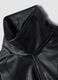 Black Oversized Faux Leather Jacket_8