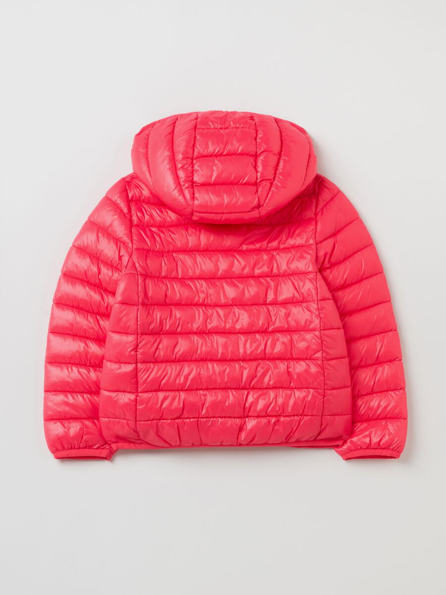 Ultra-light padded jacket with hood_1