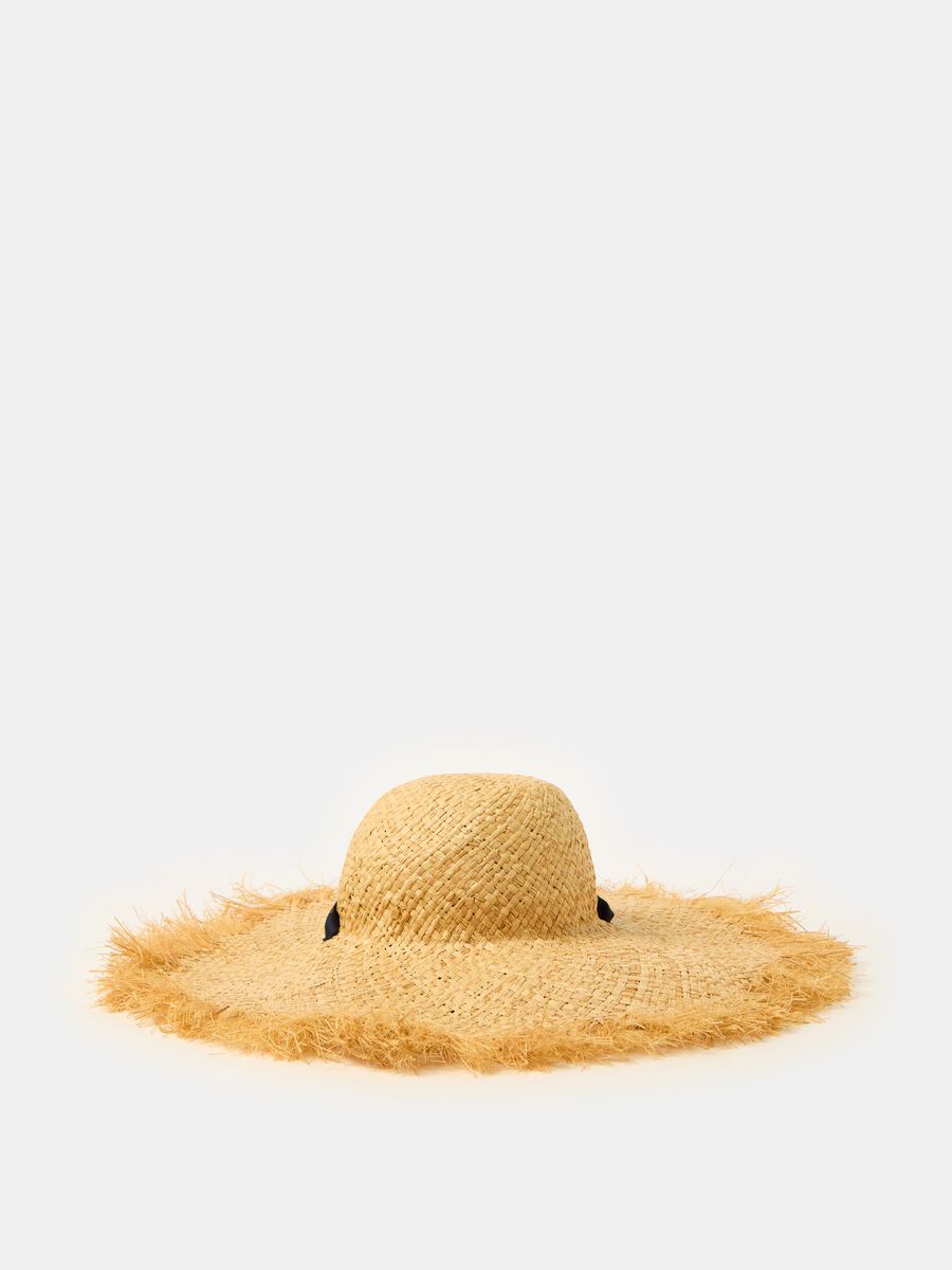 Sombrero de paja con cinta_0