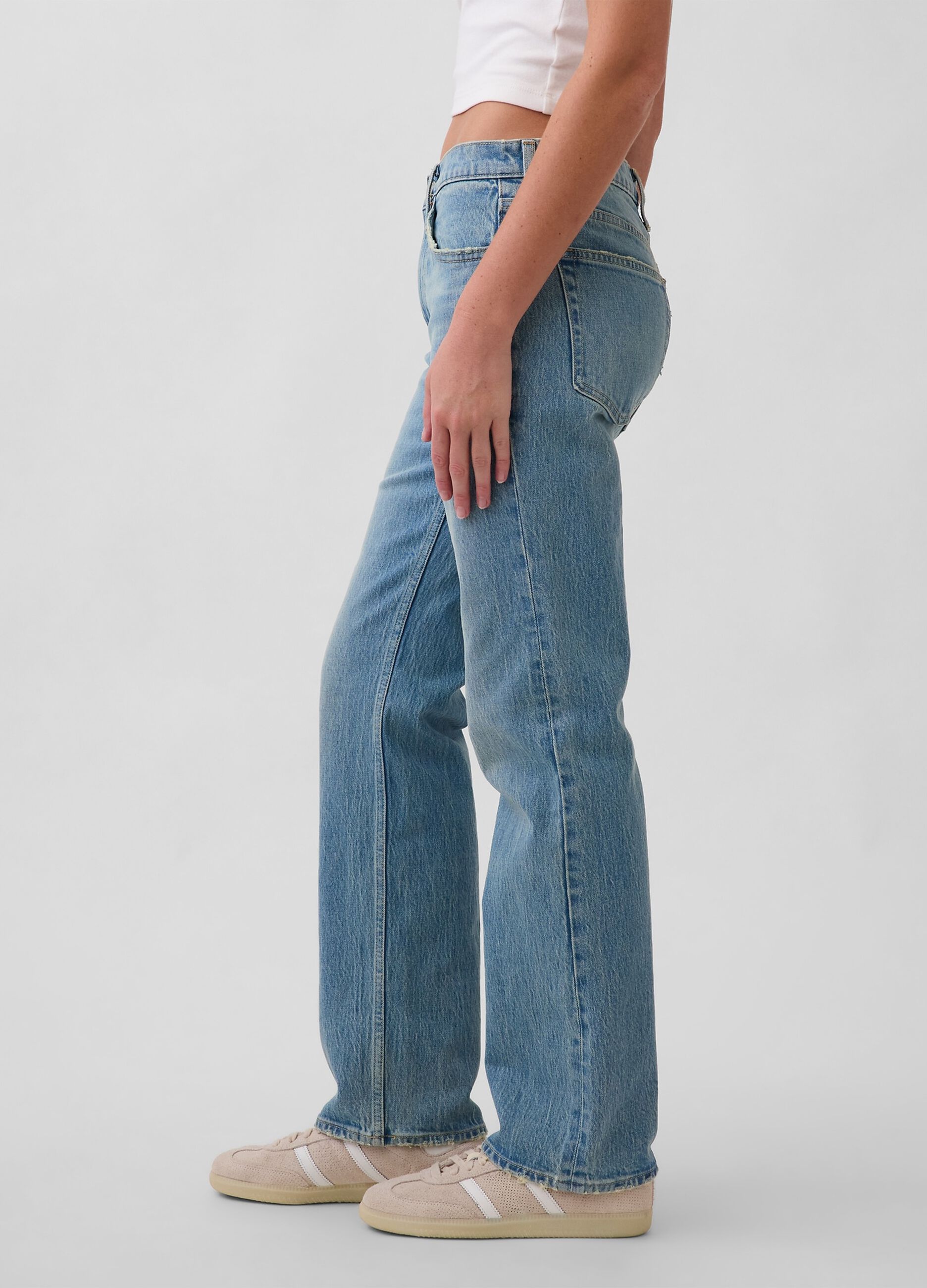 Stretch cotton jeans