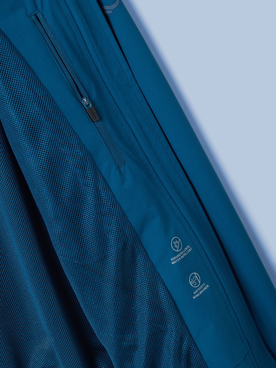 ALTAVIA SAILING blue windbreaker jacket with zip_6