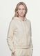 White cotton-blend regular-fit hoodie_0