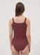 Red organic cotton crew-neck vest top_3