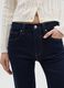 Blue Flare Jeans in Stretch Denim Cotton_3