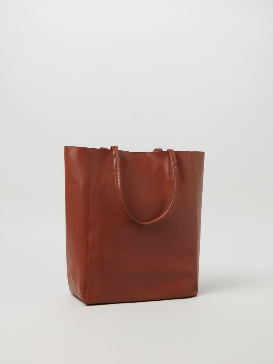 Leather tote bag_1
