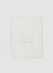 White Mickey-pattern cot blanket_1
