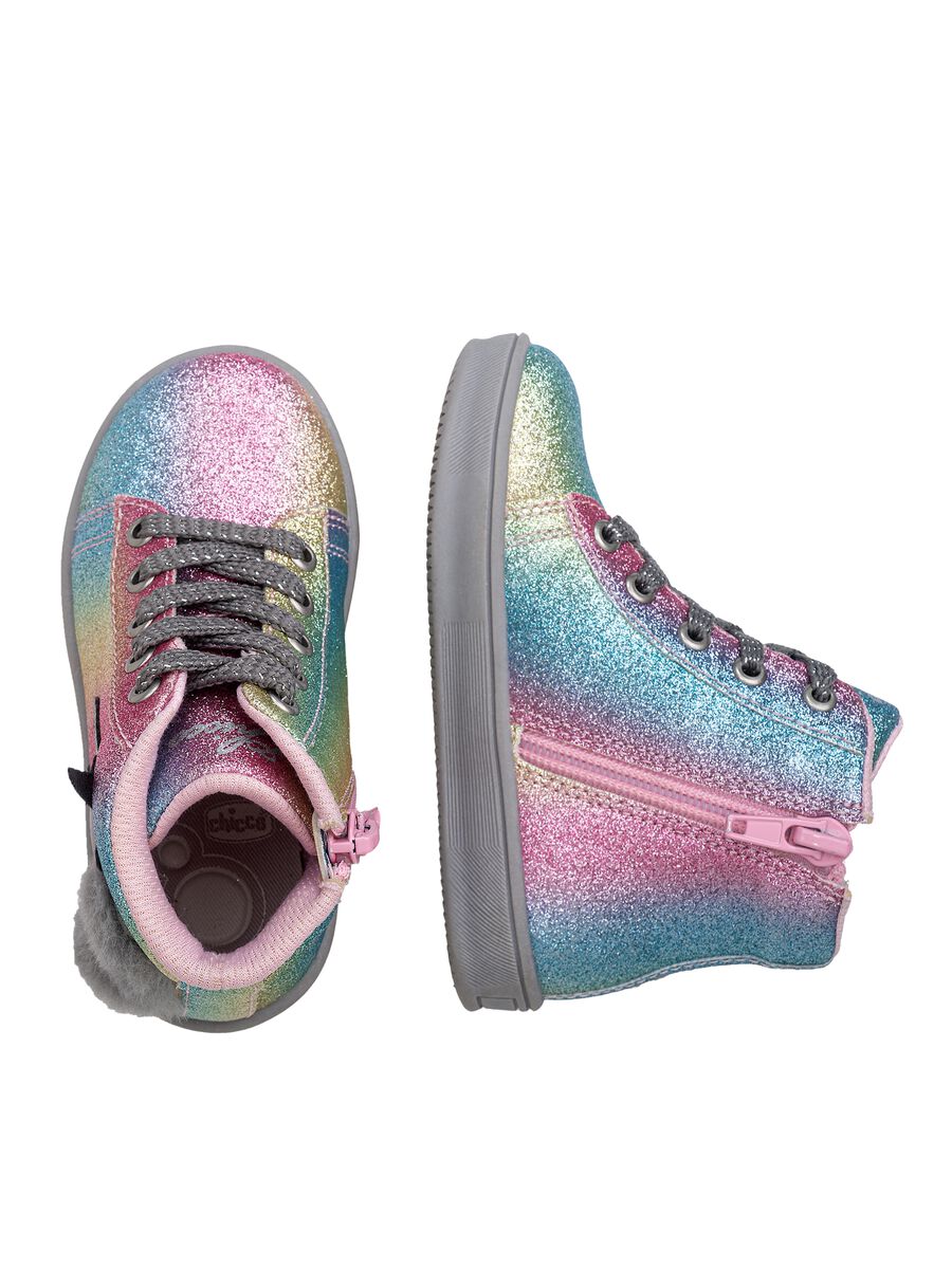 Chicco glitter ankle boots with unicorn_1