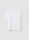 Stretch cotton white polo shirt for kids regular fit_1