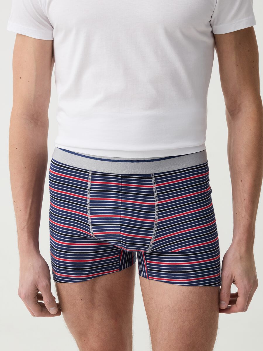 Three-pack boxer shorts with striped patterned edging_1