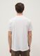 Wei&szlig;es T-Shirt aus reiner Baumwolle mit Print, Regular Fit_3