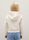 Girls' regular fit white pure cotton sweatshirt_1