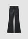 Jeans neri in cotone elasticizzato flare fit_2
