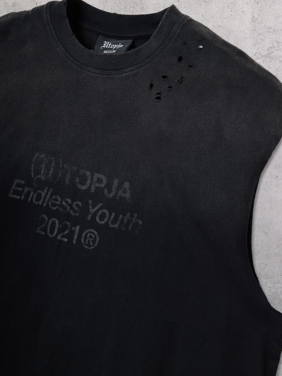 Sunfaded Black Tank Top_7