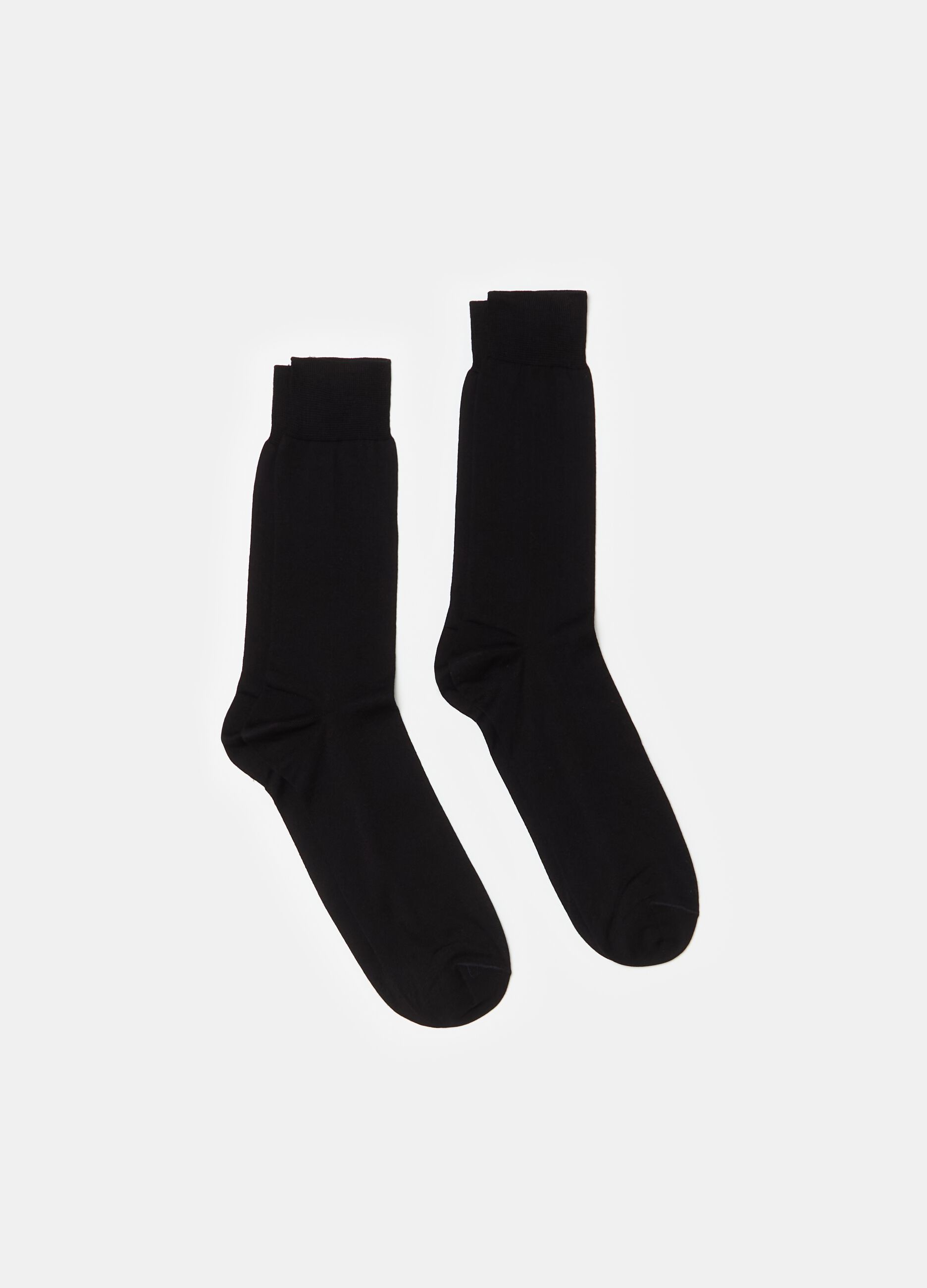Pack dos calcetines cortos de algodón Supima