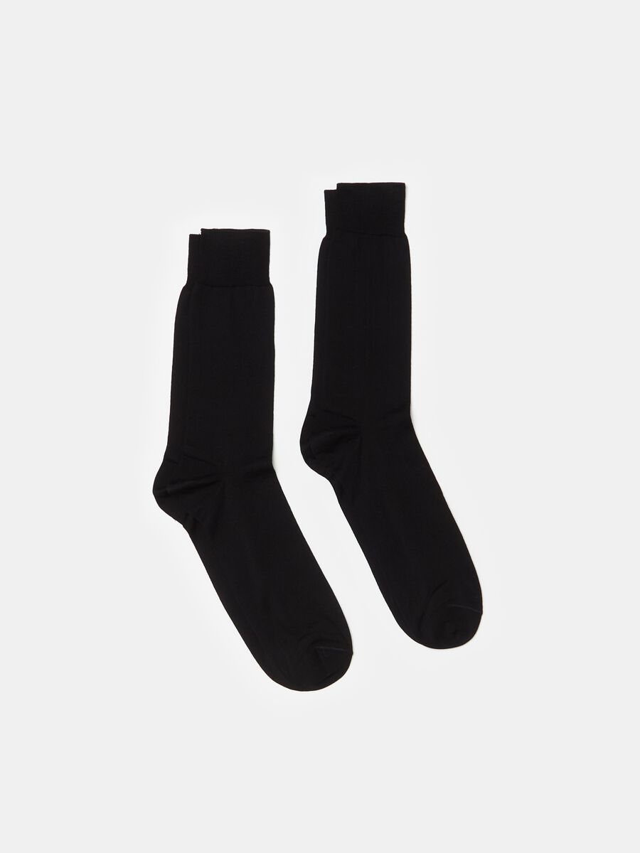 Two-pair pack short socks in Supima cotton_0
