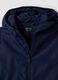 Blue kids&rsquo; rain jacket with hood and zip_2