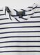 Girls' multicolour striped cotton blend top with fitted silhouette_3