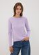 Purple fitted crew-neck long-sleeve top_2