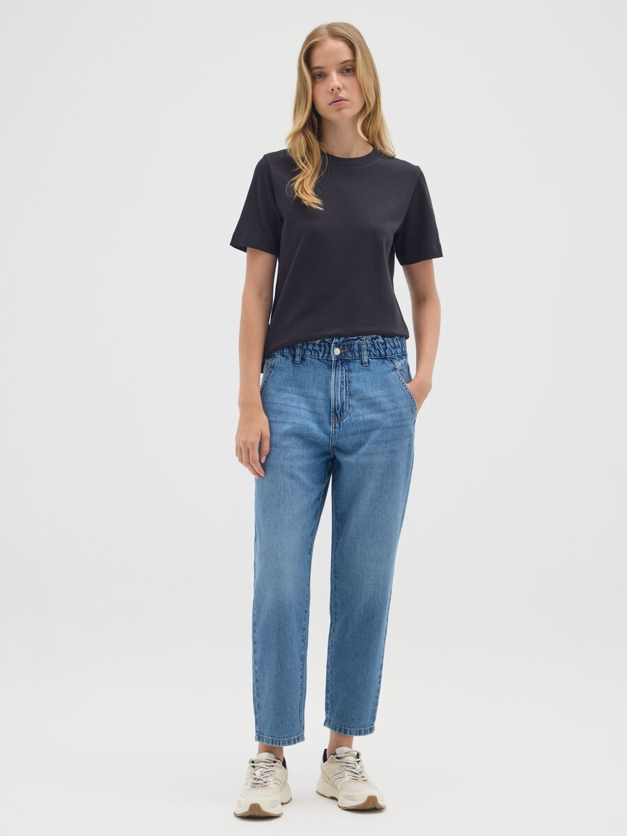 Slouchy Denim Jeans_0