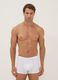 White organic cotton boxer shorts_0