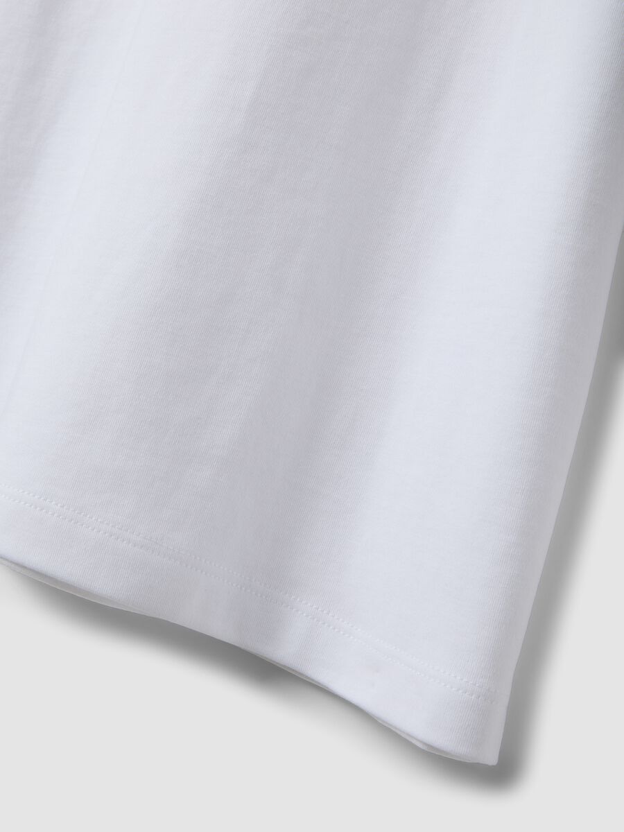 White pure cotton T-shirt_5