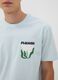 T-shirt azzurra in puro cotone jersey con stampa regular fit_2