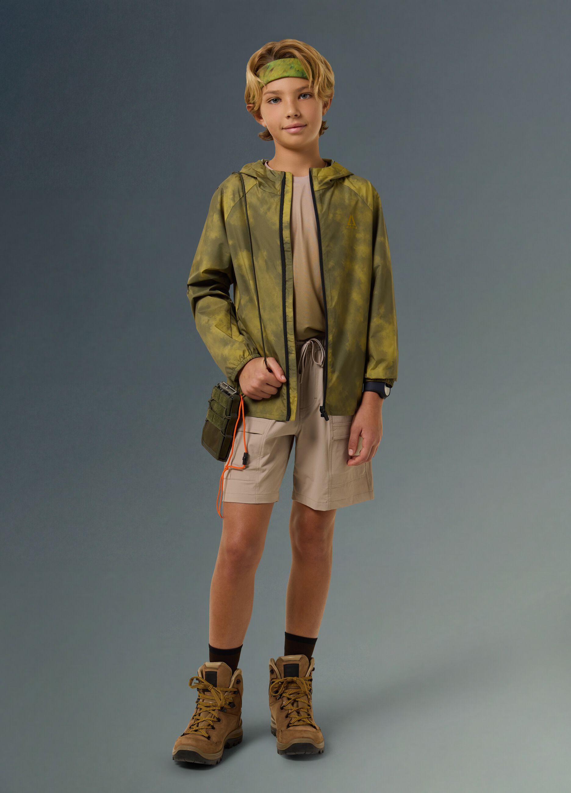 Casaco cortavento tie-dye ALTAVIA WITH DEBORAH COMPAGNONI